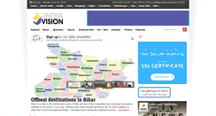 Desktop Screenshot of indiavision.com