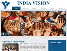 Tablet Screenshot of indiavision.org